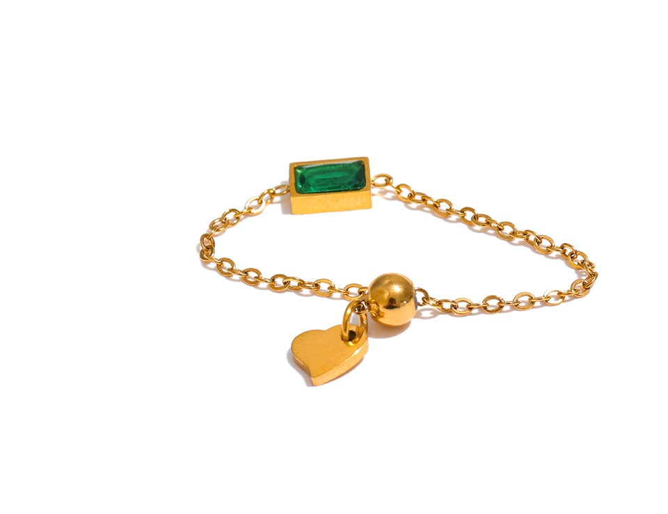 HER Emerald Intention Ring