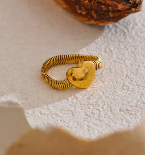 HER Bold Heart Ring
